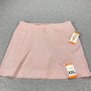 S.C. & CO. Womens XXL Coral Print 360 Tummy Control Skort Golf Tennis‎ 1280311